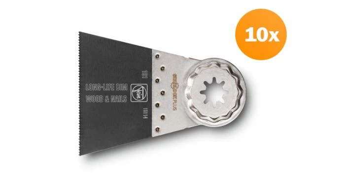 Fein 63502161240 Lame de scie E-Cut Long Life (10pcs) - SLP - 50 x 65 mm - (161) 1 Fein 63502161240 Lame de scie E-Cut Long Life (10pcs) - SLP - 50 x 65 mm - (161)