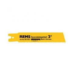 Rems 561001 HSS-Bi Lame de scie Saber - 140 x 3,2 mm - Métal (2 pièces)