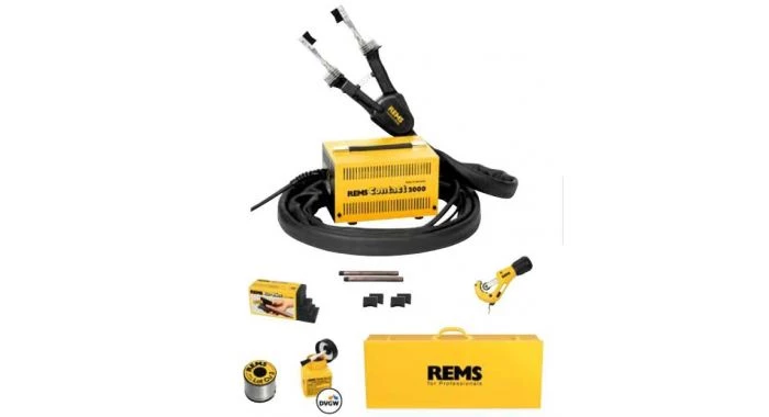 Fer à souder électrique Rems Contact 2000 Super-Pack dans un boîtier en acier - 164050 1 Fer à souder électrique Rems Contact 2000 Super-Pack dans un boîtier en acier - 164050