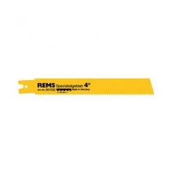 Rems 561002 HSS-Bi Lame de scie Saber - 200 x 3,2 mm - Métal (5 pièces)