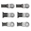 Fein 35222952300 Ensemble de lames de scie Best of E-Cut Starlock Multitool en 6 parties