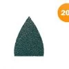 Fein 63717190017 Feuille abrasive pour doigt de ponçage - K180 (20pcs)