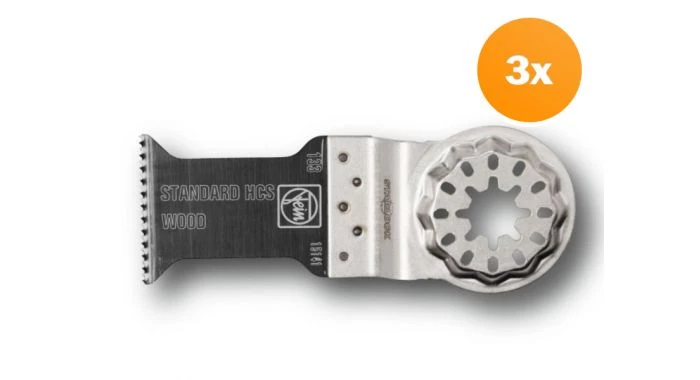 Fein 63502133220 Lame de scie E-Cut (3pcs) - SL - 50 x 35 mm (113) 1 Fein 63502133220 Lame de scie E-Cut (3pcs) - SL - 50 x 35 mm (113)